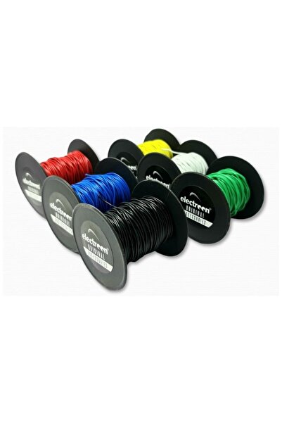 electroon Marka: 0.22mm 6x5mt Çok Damarlı Devre Montaj Kablosu Kategori: Elek...