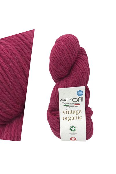 Etrofil Vintage Organic 74181 Warm Dark Red