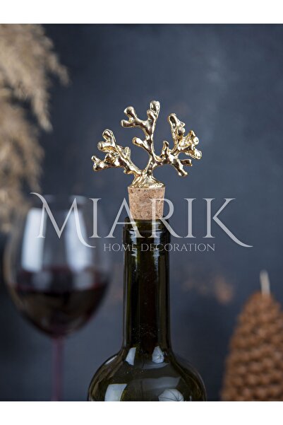MIARIK DESIGN & DEKORASYON Mercan Şışe Mantar , Şarap Mantarı , Şarap Tıpası ...