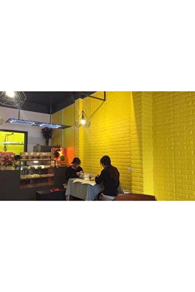 Renkli Duvarlar Kendinden Yapışkanlı 3d Duvar Kağıdı Paneli Nw138-70x38 Cm