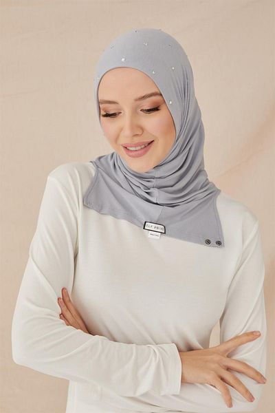 ELF PRIVE Stoned Premium Combed Cotton Bonnet-grey