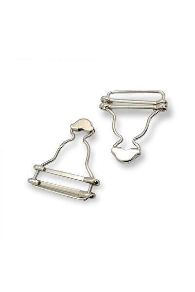 e tuhafiye 10 τεμάχια (5 ζεύγη) Μεταλλικός διπλός κρεμαστός ιμάντας (BAHÇIVAN)