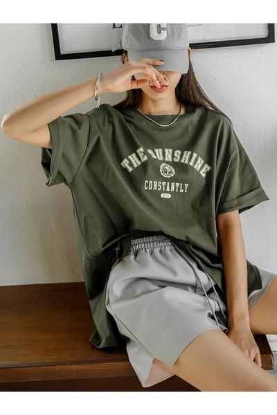 Machetta The Sunshine Printed Crew Neck Oversize Unisex T-shirt