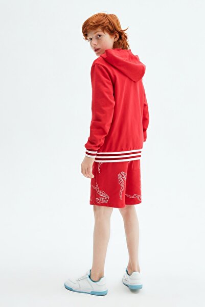 Nebbati Boy's Red Tracksuit Top 23pssnb3401