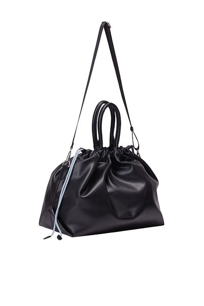 usha blue label Handtasche - Schwarz - Unifarben