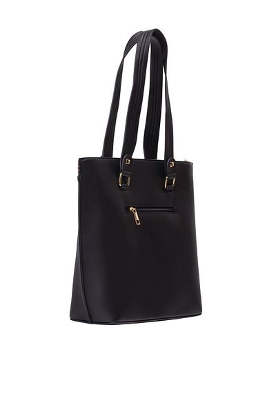 usha blue label Handtasche - Schwarz - Unifarben