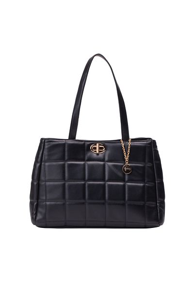 Faina Handtasche - Schwarz - Unifarben