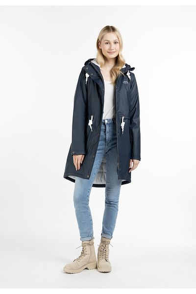 Icebound Wattierter Regenmantel - Detaliat ploaie