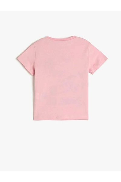 Koton Tricou Fetă Roz 3skg10258ak