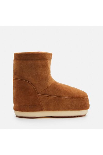 MOON BOOT 14094000 -002 Ikon alacsony nyálkás velúr konyak