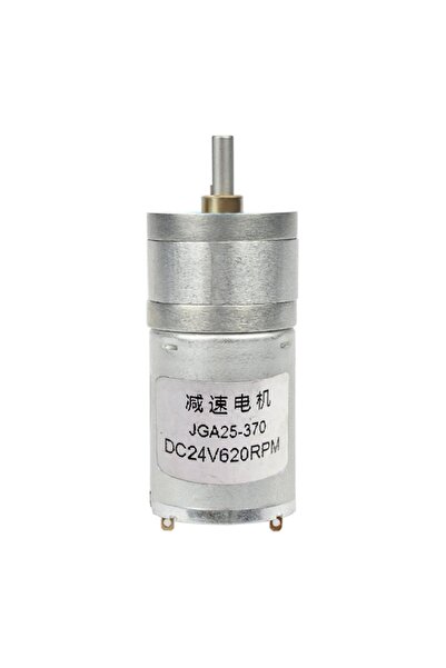 Alkatronik 24v 620rpm Jga25-370 Redüktörlü Dc Motor Metal Dişli Yüksek Tork K...