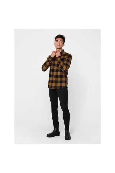 Only & Sons Onsgudmund Men's Checkered Shirt