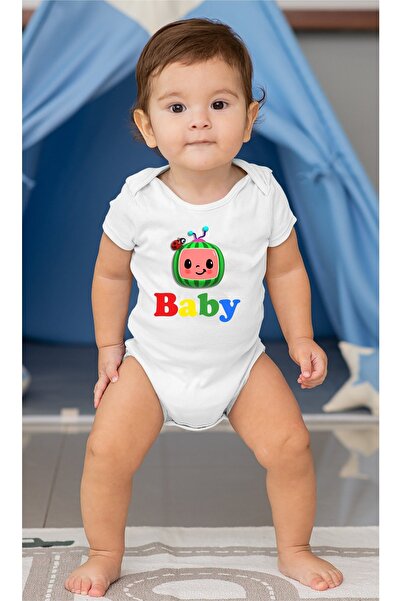 venüsdijital Cocomelon Baby Baby Zıbın Body