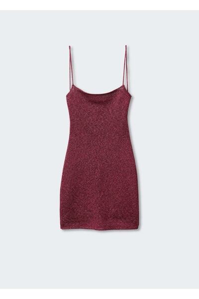 MANGO Woman Yırtmaçlı Lureks Elbise