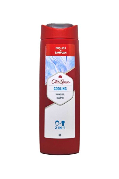 Old Spice 400 Ml Cooling 2 in 1 Shower Gel and Shampoo Set