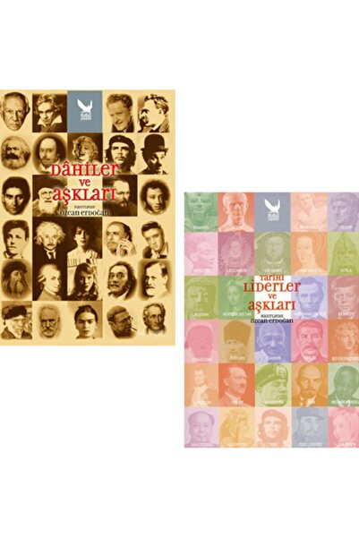 İkaros Yayınları Dahiler Ve Aşkları - Tarihi Liderler Ve Aşkları / 2 Kitap Ta...
