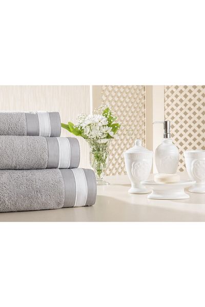 Gül Güler Piccolo - Face Towel Banded Design