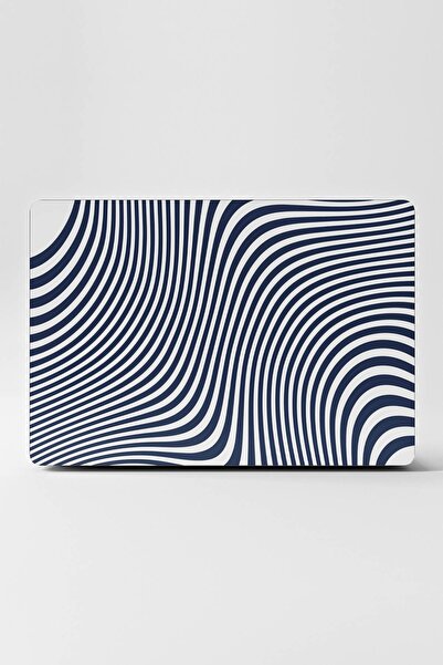 TUGİBU Laptop Sticker Kaplama Notebook Macbook Bohem Çizgiler