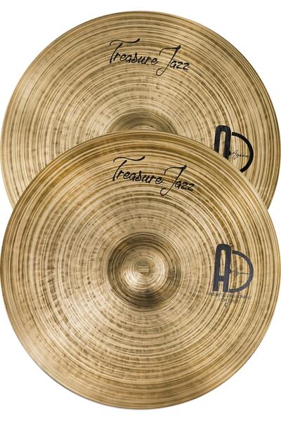 Agean Cymbals 13" Treasure Jazz Hi-hat Bateri Zili