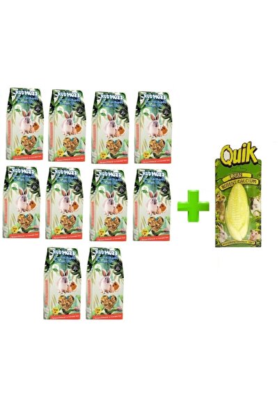 RodMozz Vitaminli Kemirgen Hamster Guineapig Tavşan Yemi 700gr X 10 'lu Ve Qu...