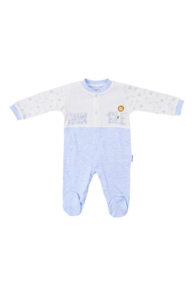Bebengo Te3015 Model Baby Jumpsuit with Booties