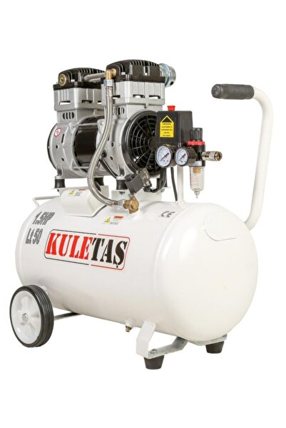 Kuletaş 50 Litre Ultra Sessiz Yağsız Hava Kompresörü 1.5hp