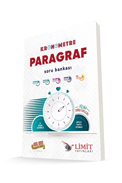 Limit Yayınları Limit Yayınları Kronometre Soru Bankası 2021 Güncel Baskı