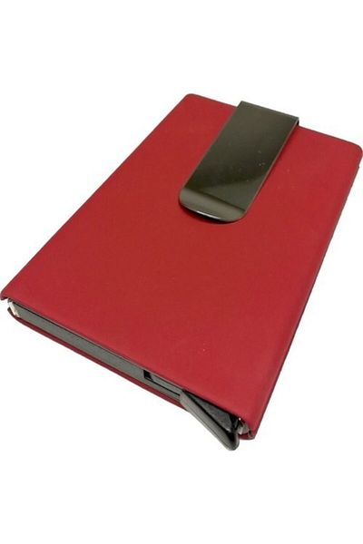 Hiper Aluminum Card Holder Red