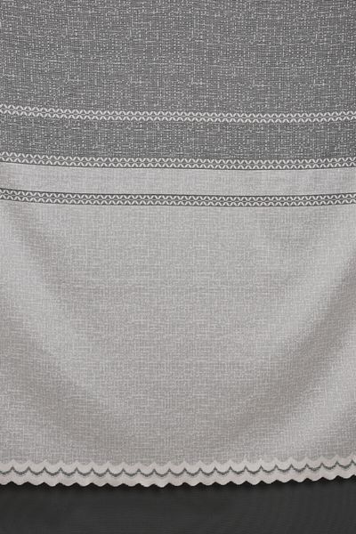 AKÇA TEKSTİL X Model Cream Color Single Wing Sewn Pleated Background Curtain 300*260 Cm