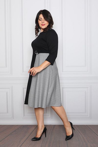 Element's Women's Dress with Black Belt and Sash Detail 4685