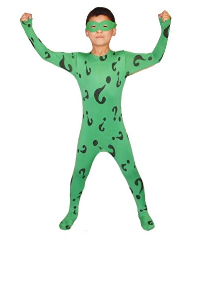 Bkmc Костюм головоломки зеленого загадника для хлопчика