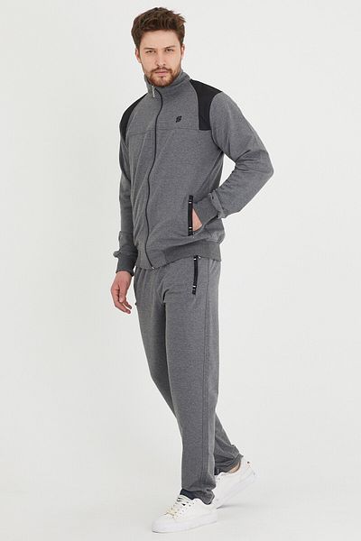DOAYS Men's Collar Tracksuit Set Plus Size Oversize