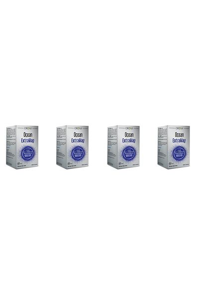 Ocean Ocean Extramag 200 Mg Magnesium 60 Tablet 4-Pack