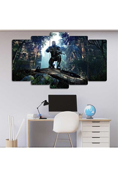 EVLOYA Crysıs - 5 Parçalı Tablo