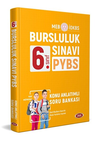 Data Yayınları 6. Sınıf Bursluluk Sınavı Konu Anlatımlı Soru Bankası Pybs-iok...