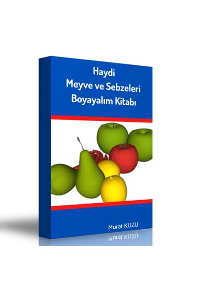 Enine Boyuna Eğitim هيا نرسم كتاب الفواكه والخضروات