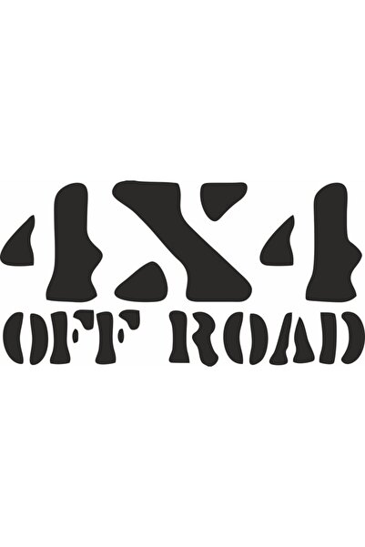 Sticker Fabrikası 4x4 Offroad Off Road Adventure Camping Sticker Etiket 00856...