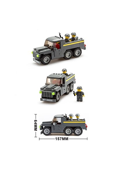 Genel Markalar Wange Askeri Kamyonet 134 Parça