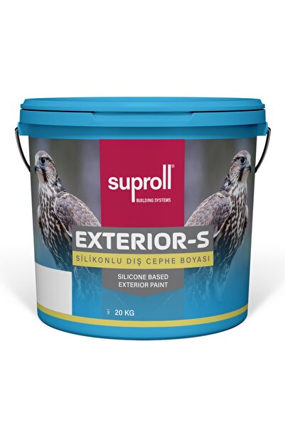 SUPROLL Exterıor-s Silikonlu Dış Cephe Boyası 20 Kg Renk: İMBAT (896)