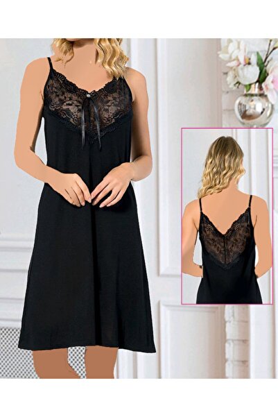Al Lady Long Nightgown with Low Back