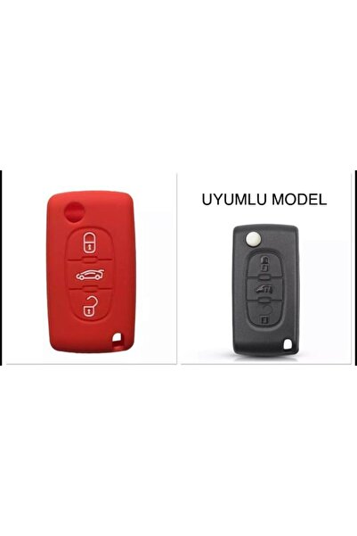 ŞENYILDIZ AKSESUAR 107 207 307 407 308 607 Compatibil cu 3 chei Husă de prote...
