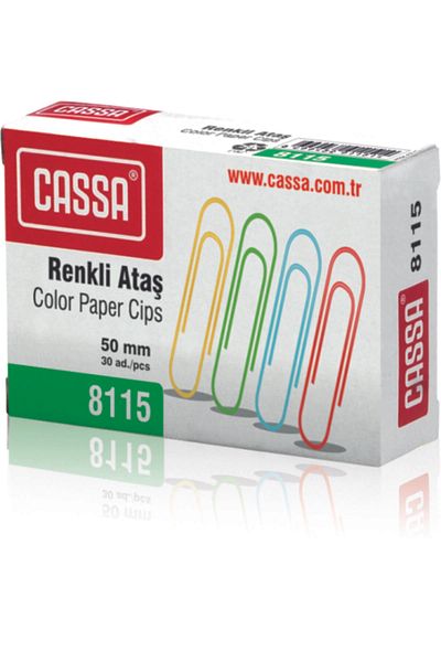 Cassa Colorful Paper Clip Set