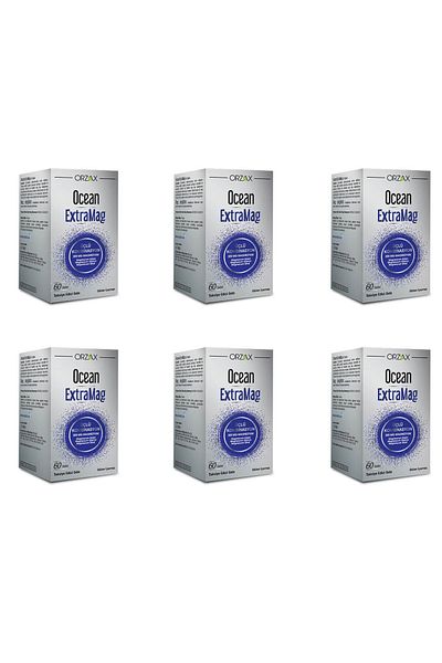Ocean Ocean Extramag 200 Mg Magnesium 60 Tablet 6-Pack