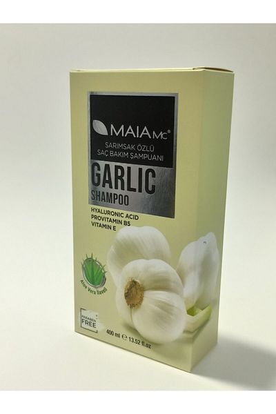 Maia mc Maia Mc Hair Care Shampoo with Garlic Extract - 400 Ml