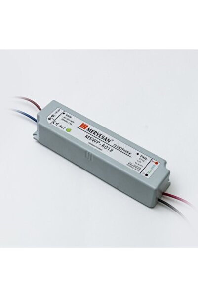 Mervesan Mtwp-60-24 24v 2.5a (ıp67) Sabit Voltaj Ac/dc (smps) Adaptör