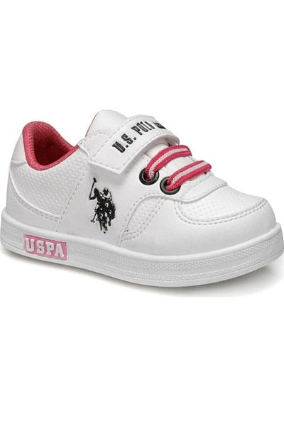 U.S. Polo Assn. Cameron White Fuchsia