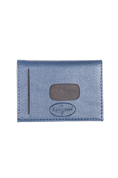 Kenpool Perforated Inside Snap Opening Credit Card Holder Wallet 7 Compartments S.leather Laci (knp-6l) Model