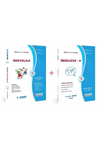 Genel Markalar Güncel Egem Yayınları Sosyoloji 1.sınıf 2.yarıyıl Konu Anlatım...