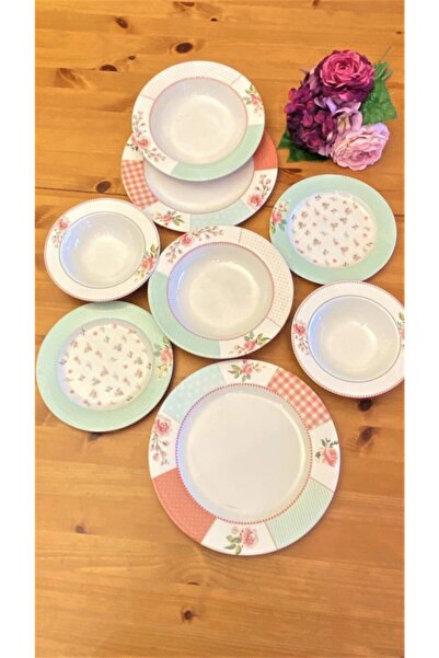 Ezem Prs 107 Green Dinner Set