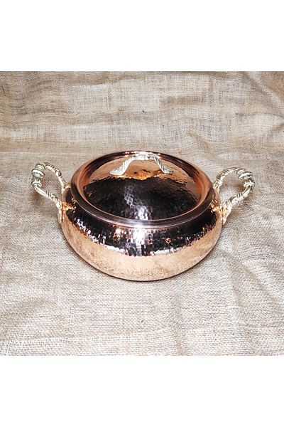ANTEP BAKKALIM Copper Hand Forged Round Boiler